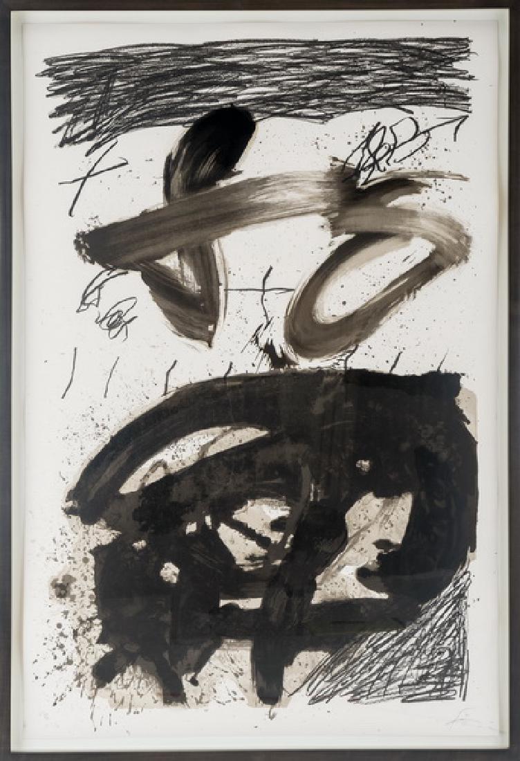 ANTONI TAPIES: "CALLIGRAPHIQUE" (1 of 6)