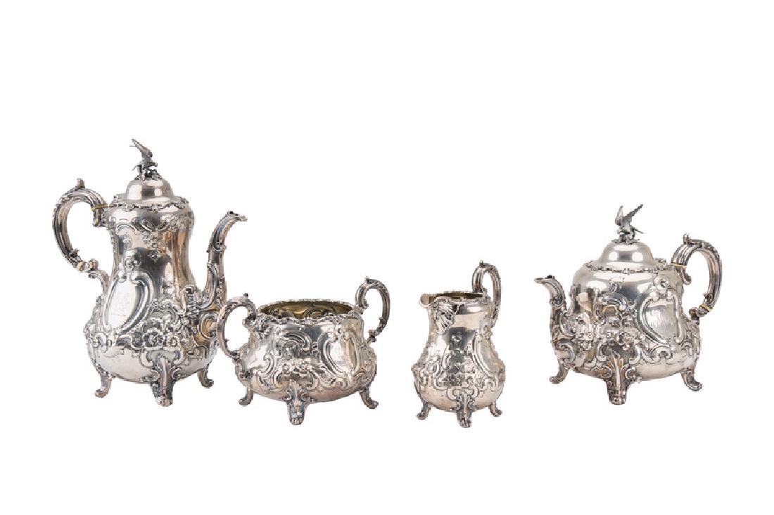 VICTORIAN FOUR-PIECE COFFEE SERVICE (1 of 10)