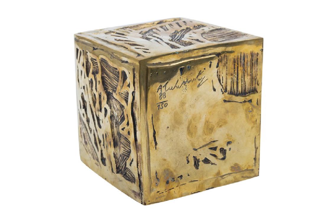 PIERRE ALECHINSKY: "CRYPTOCUBE SCULPTURE" (1 of 10)