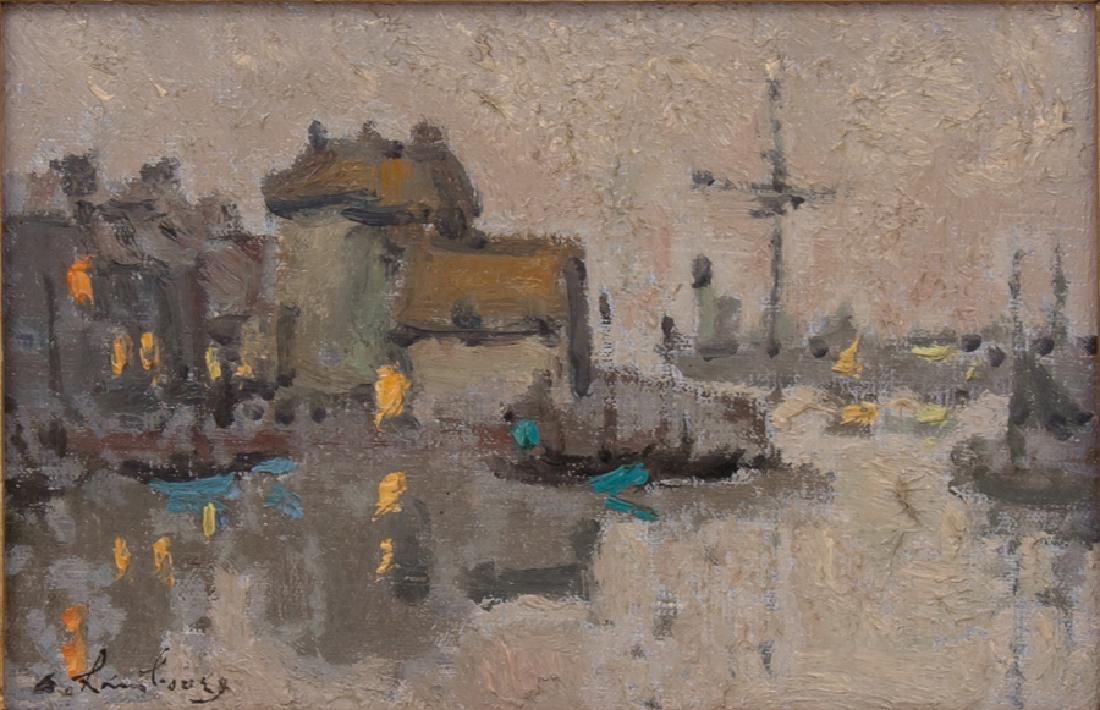 ANDRE HAMBOURG: "LE SOIR A HONFLEUR" (1 of 10)