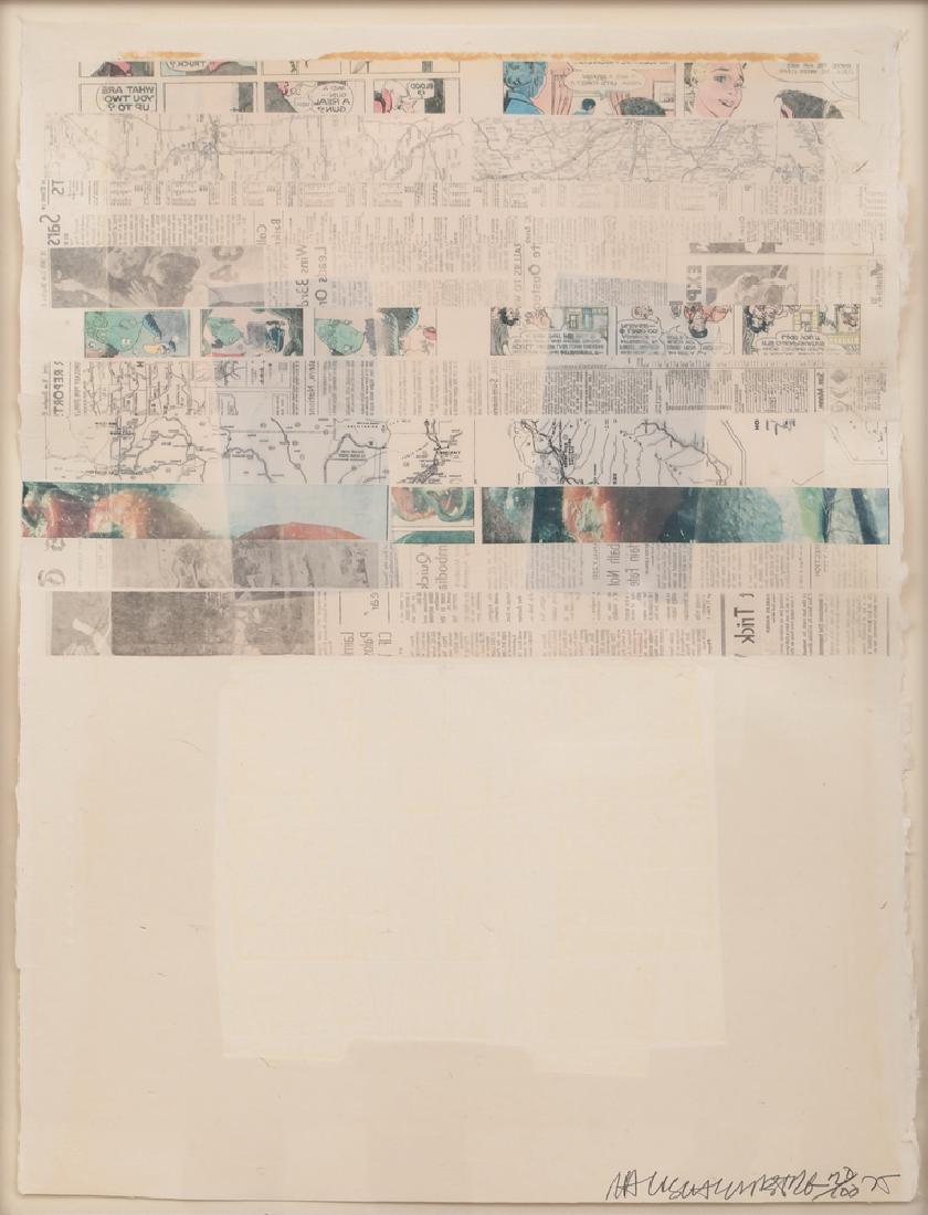 ROBERT RAUSCHENBERG: "ARCADE" (1 of 8)