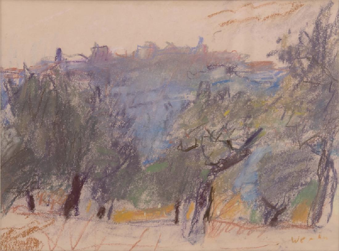 WOLF KAHN: "UNTITLED LANDSCAPE" (1 of 11)