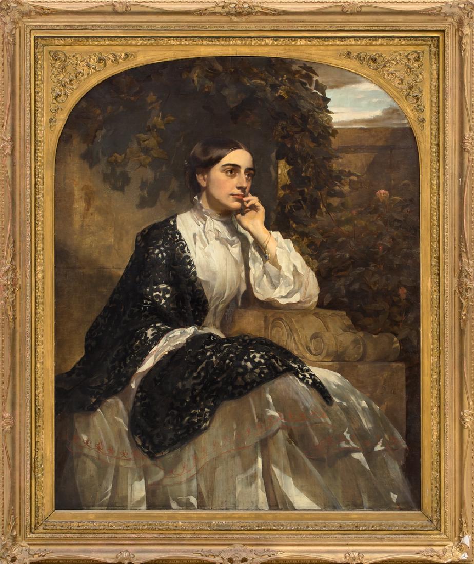 ITALIAN SCHOOL: "PORTRAIT OF A SEATED WOMAN" (1 of 10)