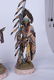 AFTER CARL KAUBA: PAIR OF POLYCHROME BRONZE FIGURES OF - 2