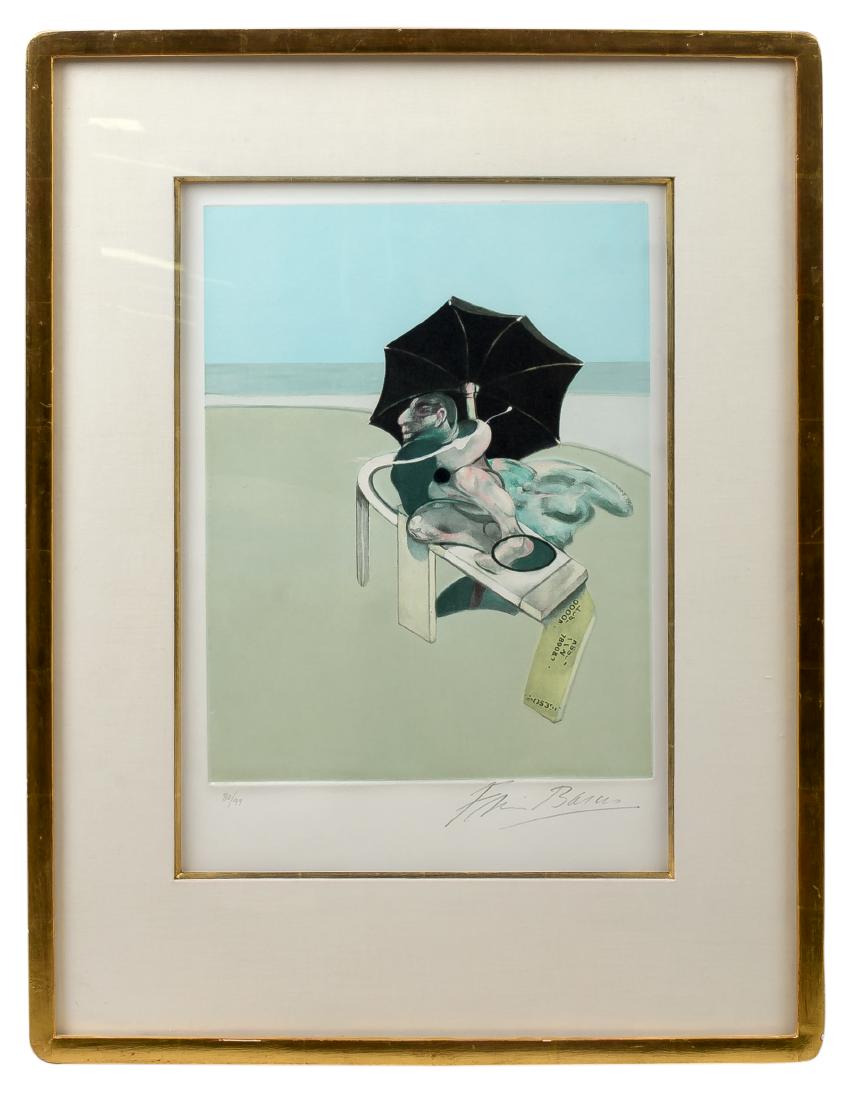 FRANCIS BACON: "METROPOLIS TRIPTYCH, RIGHT PANEL" (1 of 10)