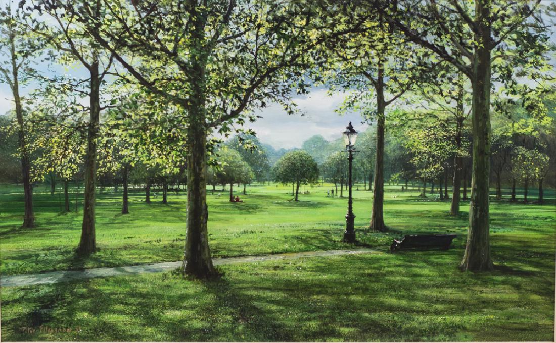 PETER ELLENSHAW: "GREEN PARK, LONDON" (1 of 16)