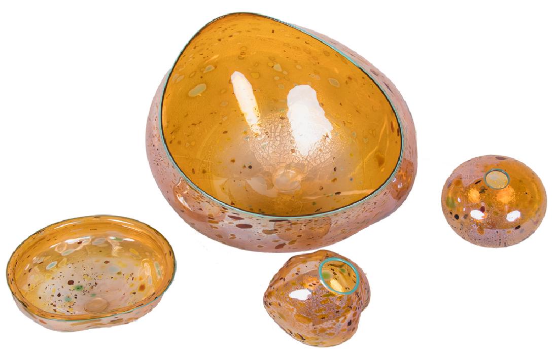 DALE CHIHULY: "BASKET SET" (1 of 13)