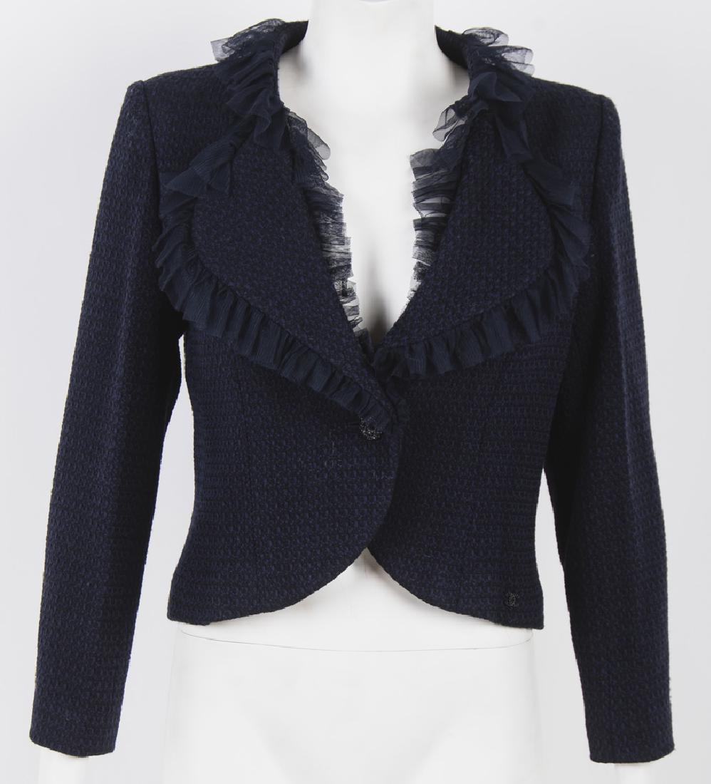 CHANEL BLUE BLAZER (1 of 9)