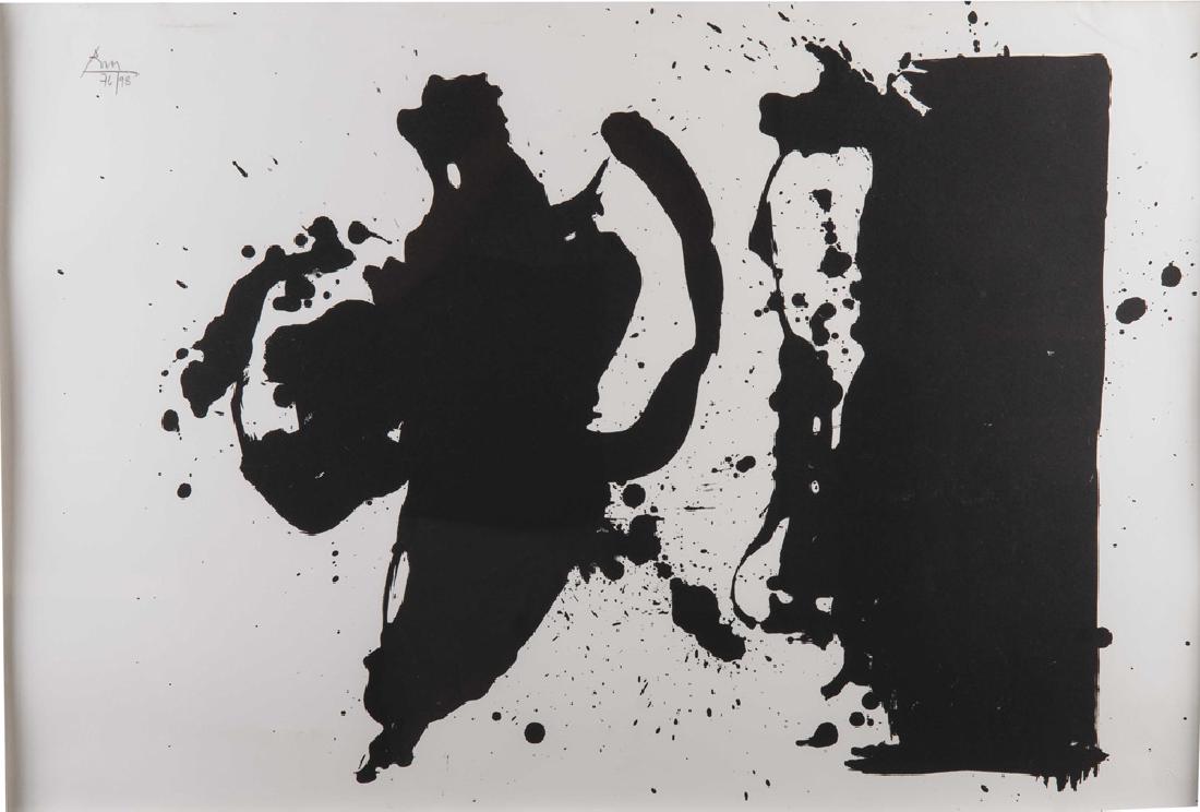 ROBERT MOTHERWELL: "ELEGY (STUDY)" (1 of 13)