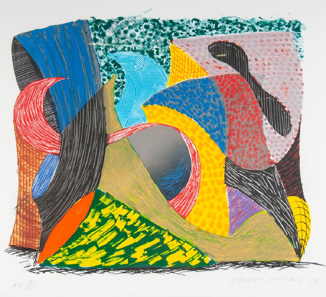 DAVID HOCKNEY: "GOING OUT" (1 of 9)