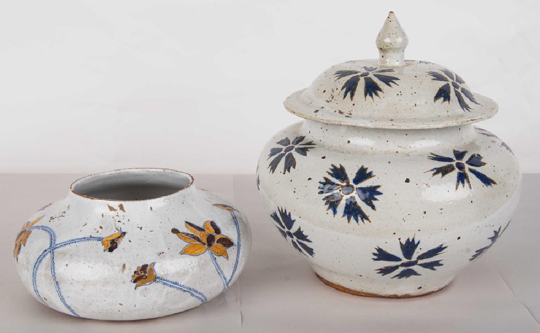 MICHAEL & MAGDALENA FRIMKESS: TWO CERAMIC VESSELS (1 of 11)