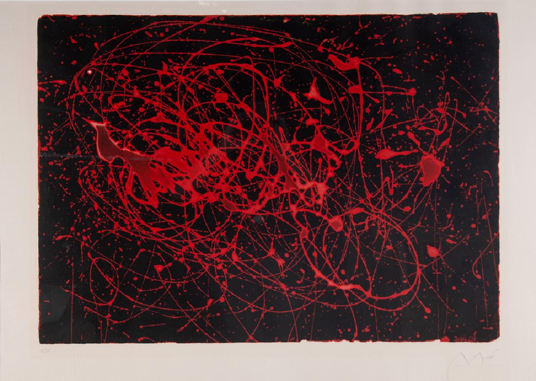 JOAN MIRO: "UNTITLED" (1 of 10)