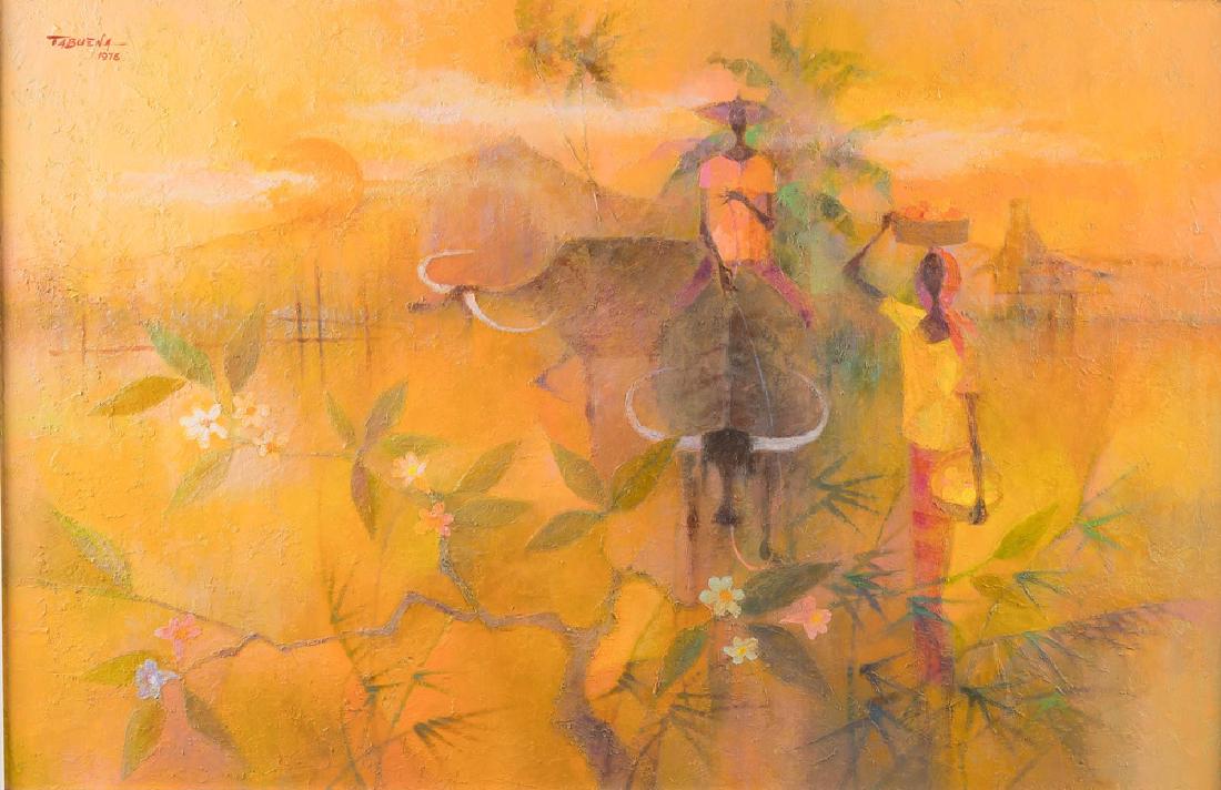 ROMEO TABUENA: "VILLAGE HARVEST SCENE" (1 of 13)