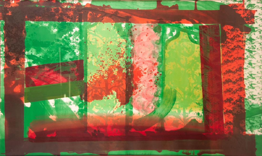 HOWARD HODGKIN: "BLEEDING" (1 of 20)