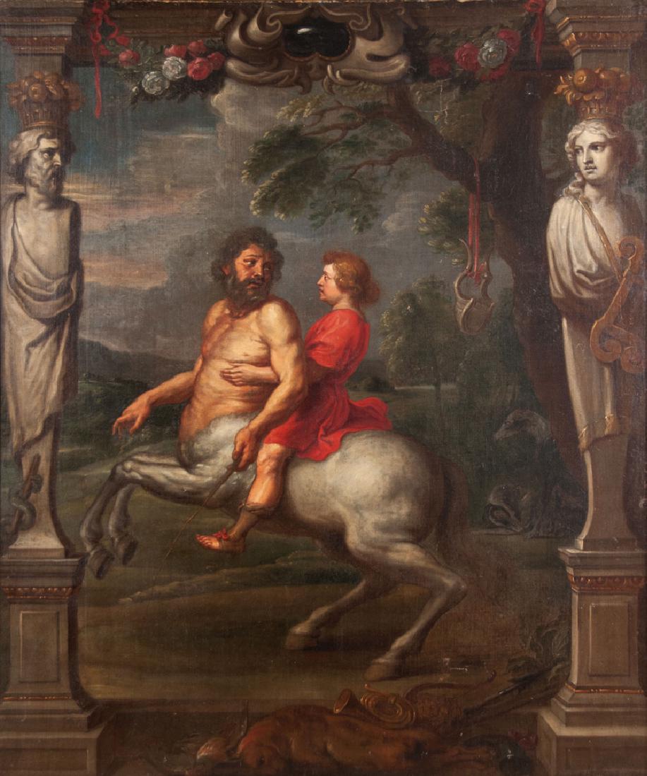 FRENCH SCHOOL: "NEOCLASSICAL SCENE" (1 of 15)