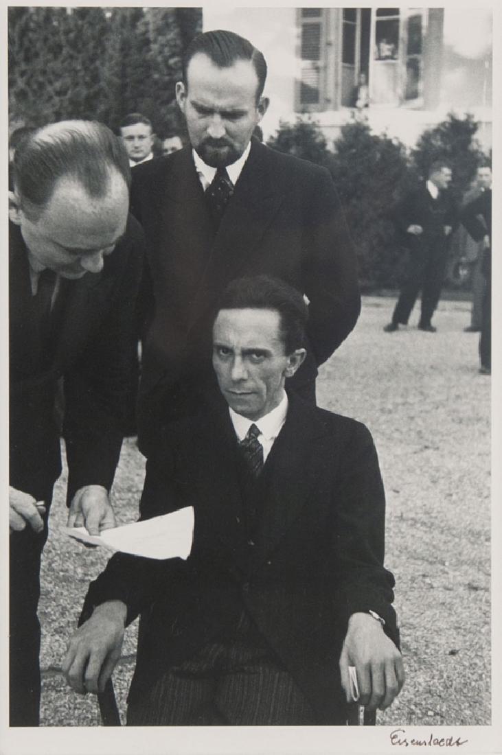 ALFRED EISENSTADT: "DR. JOSEPH GOEBBELS" (1 of 10)