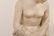ITALIAN CARVED MARBLE FIGURE OF A WOMAN & DOG - 4