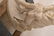ITALIAN CARVED MARBLE FIGURE OF A WOMAN & DOG - 9
