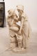 ITALIAN CARVED MARBLE STATUE OF MAN & WOMAN - 13