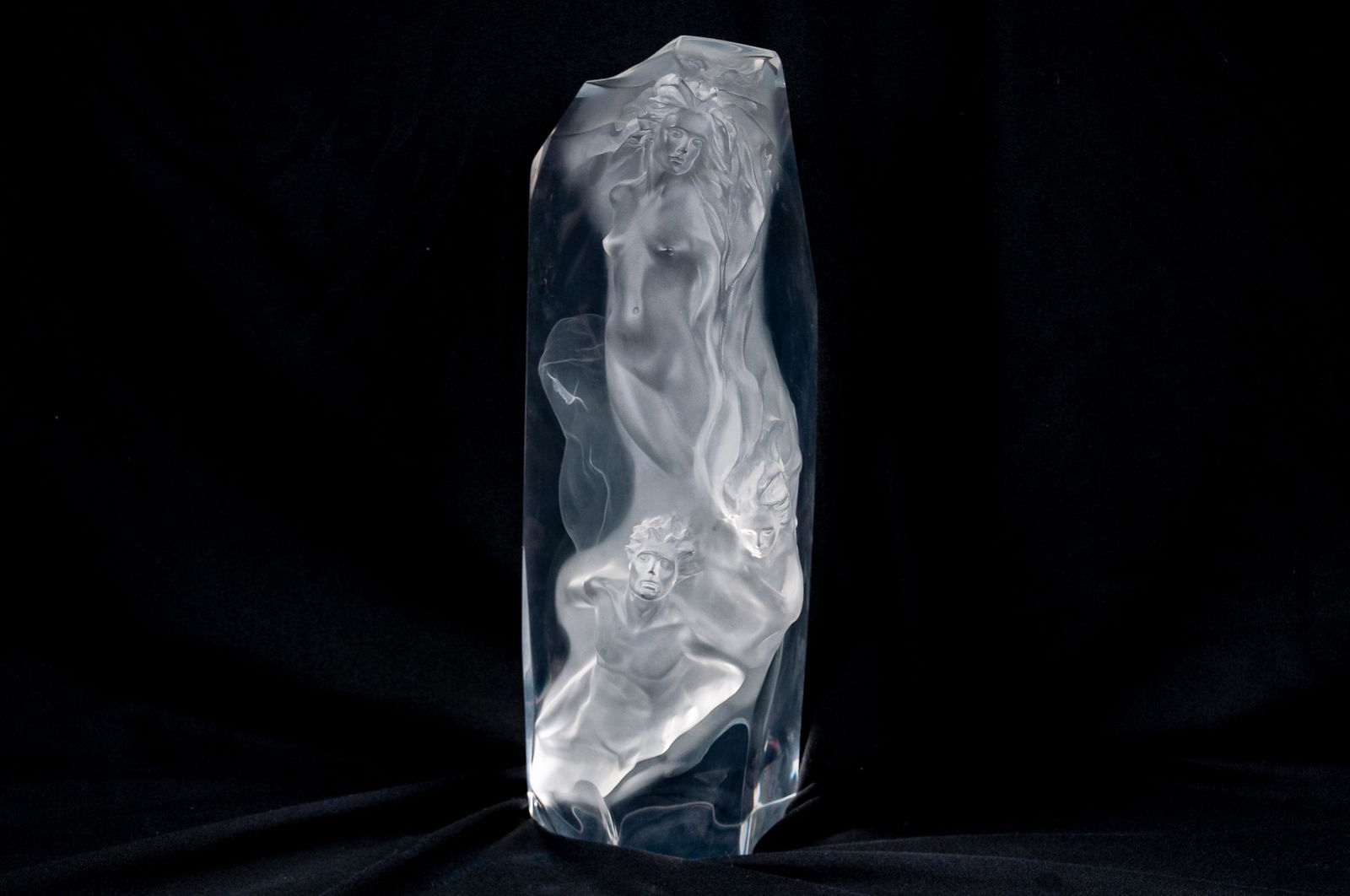 FREDERICK HART: "THE DIVINE MILIEU": circa 2001 acrylic inscribed and numbered 152/395 20 inches high