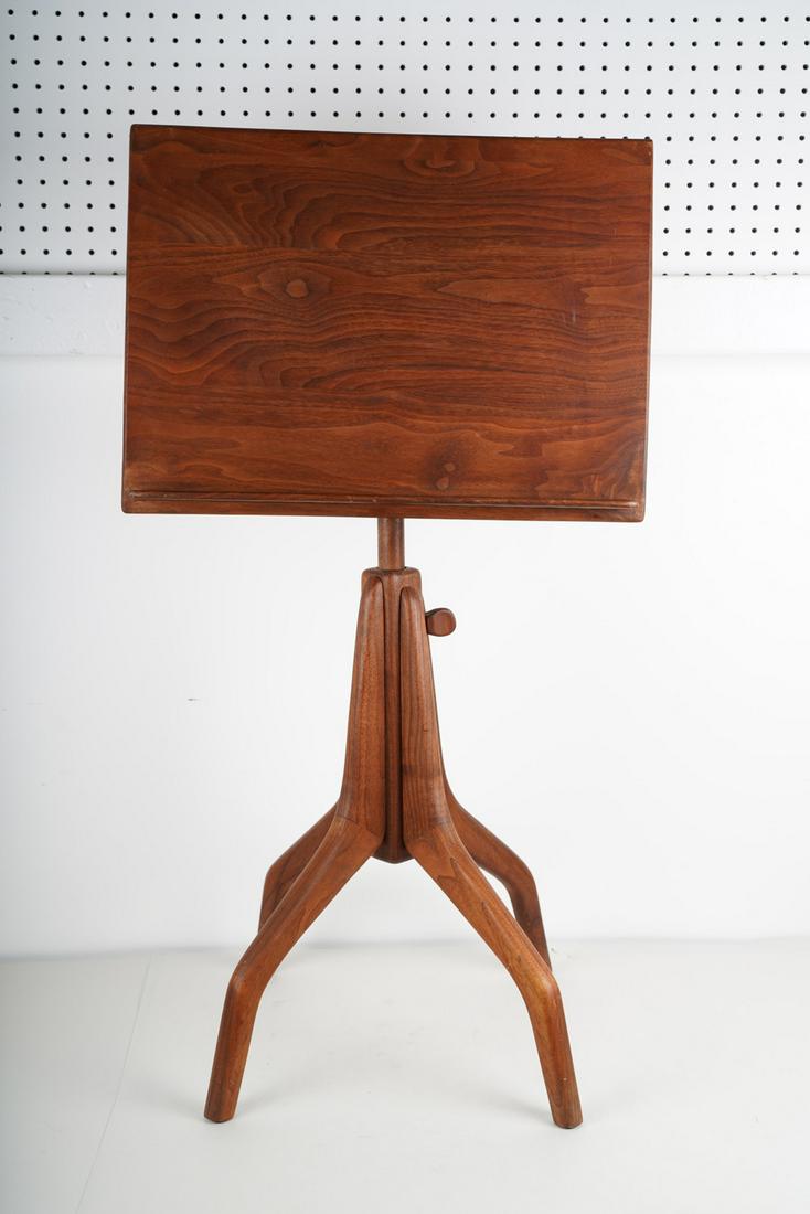 MALOOF-STYLE WALNUT MUSIC STAND (1 of 12)