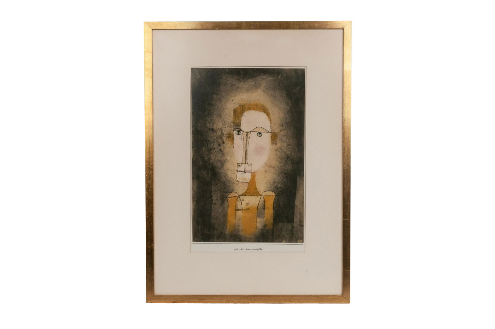 AFTER PAUL KLEE: "PORTRAIT OF A YELLOW MAN" (1 of 10)
