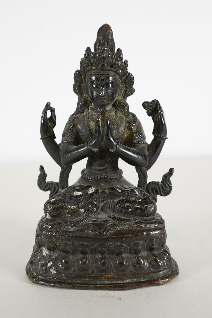 SOUTH EAST ASIAN BRONZE DEITY (1 of 12)