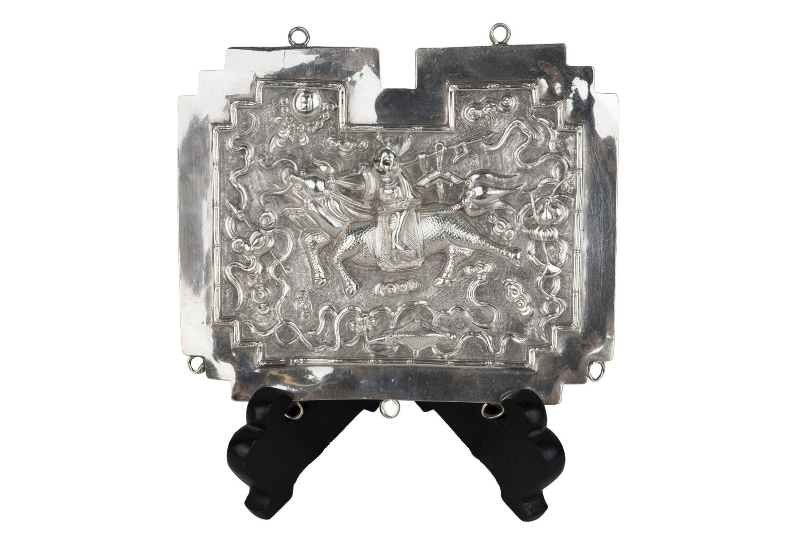 CHINESE SILVER BREASTPLATE (1 of 3)