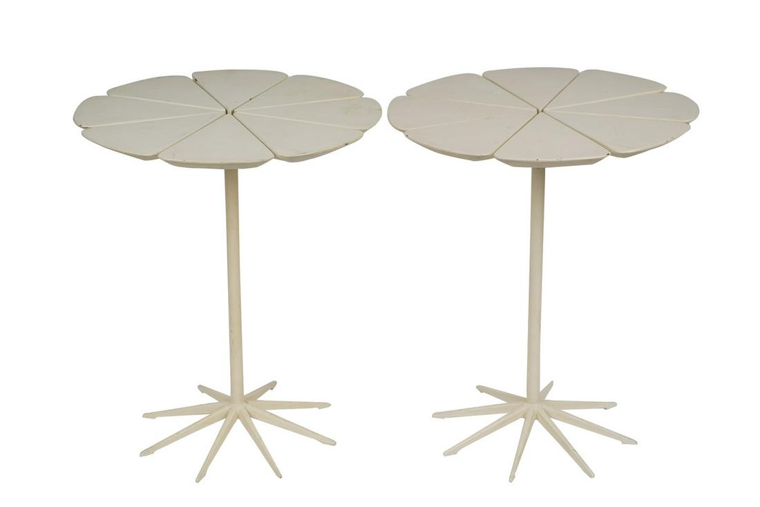 PAIR OF RICHARD SCHULTZ FOR KNOLL PETAL TABLES (1 of 6)