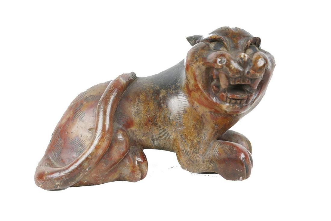 CARVED STONE LION (1 of 8)