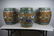 SET OF THREE CHINESE GLAZED EARTHENWARE GARDEN STOOLS