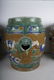 SET OF THREE CHINESE GLAZED EARTHENWARE GARDEN STOOLS - 9