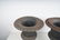 PAIR OF CAST IRON GARDEN URNS - 8