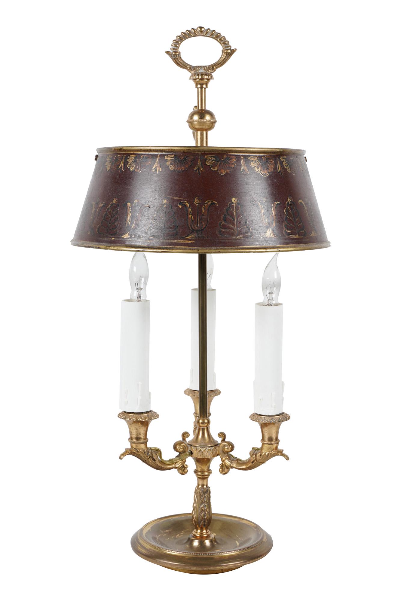 BRASS BOUILLOTTE LAMP (1 of 10)