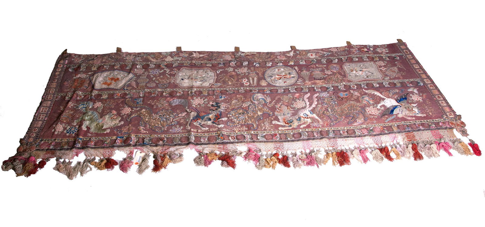 CHINESE EMBROIDERED TAPESTRY (1 of 15)