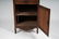FRENCH PROVINCIAL CARVED WALNUT CABINET & VITRINE - 3