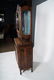 FRENCH PROVINCIAL CARVED WALNUT CABINET & VITRINE - 5