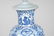 PAIR OF CHINESE BLUE & WHITE PORCELAIN URN FORM TABLE - 10
