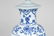 PAIR OF CHINESE BLUE & WHITE PORCELAIN URN FORM TABLE - 14