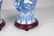 PAIR OF CHINESE BLUE & WHITE PORCELAIN URN FORM TABLE - 7