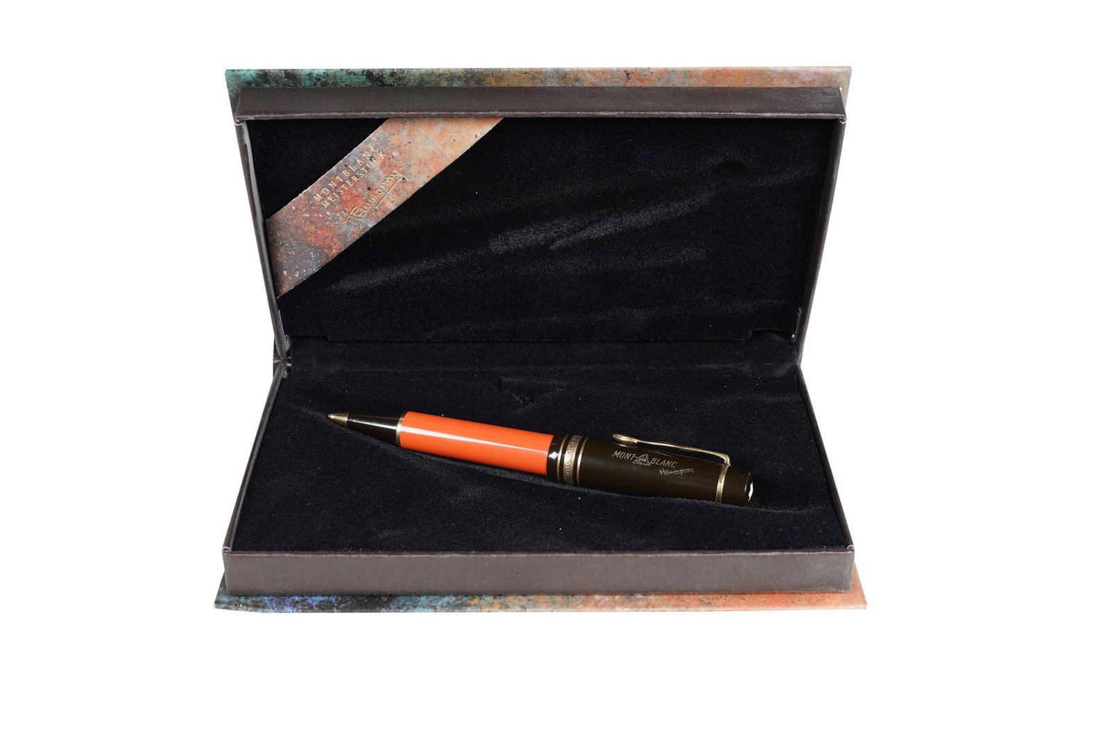 MONTBLANC HEMINGWAY BALLPOINT PEN: with original box, no booklet