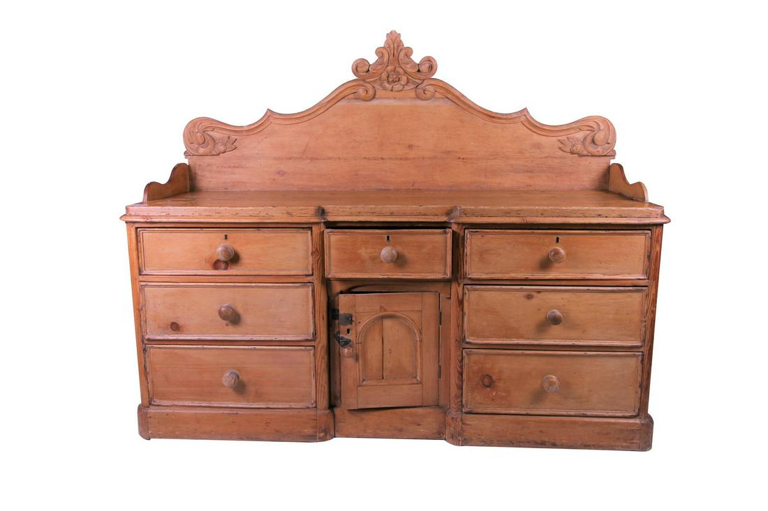 ENGLISH PINE SIDEBOARD (1 of 6)