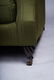 REGENCY STYLE GREEN UPHOLSTERED SOFA - 2