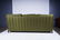 REGENCY STYLE GREEN UPHOLSTERED SOFA - 3