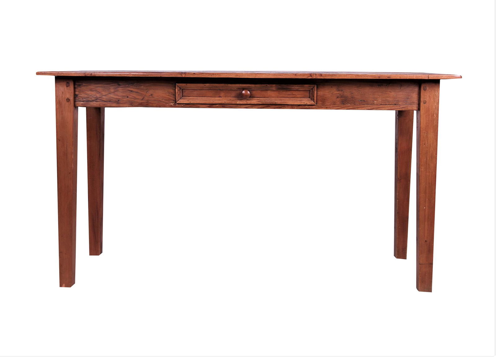 PINE SINGLE DRAWER COUNTRY TABLE (1 of 6)