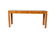 ITALIAN BURL WALNUT THREE-DRAWER SOFA TABLE