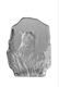 KOSTA BODA GLASS LION PLAQUE