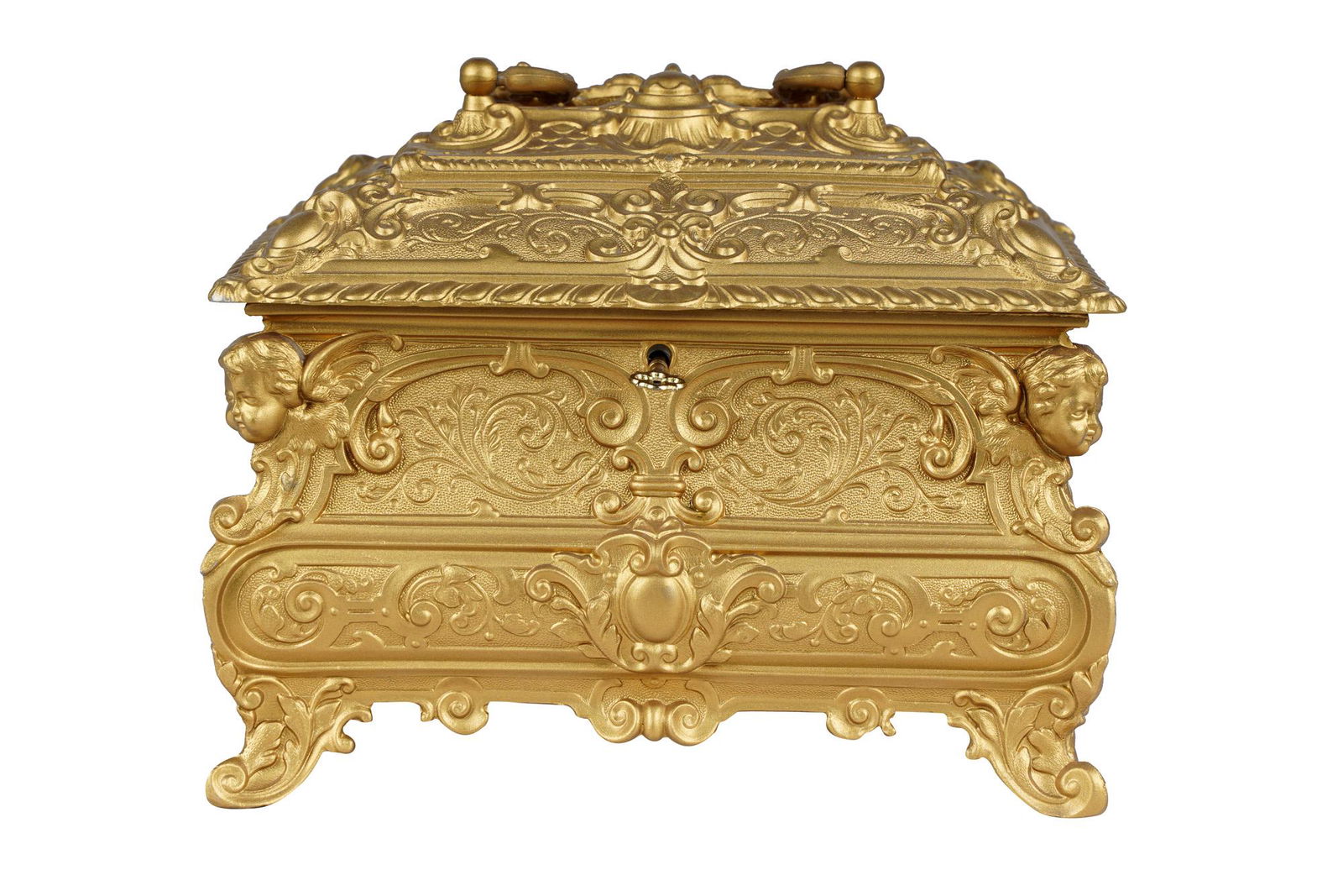 GILT BRONZE VANITY BOX (1 of 9)