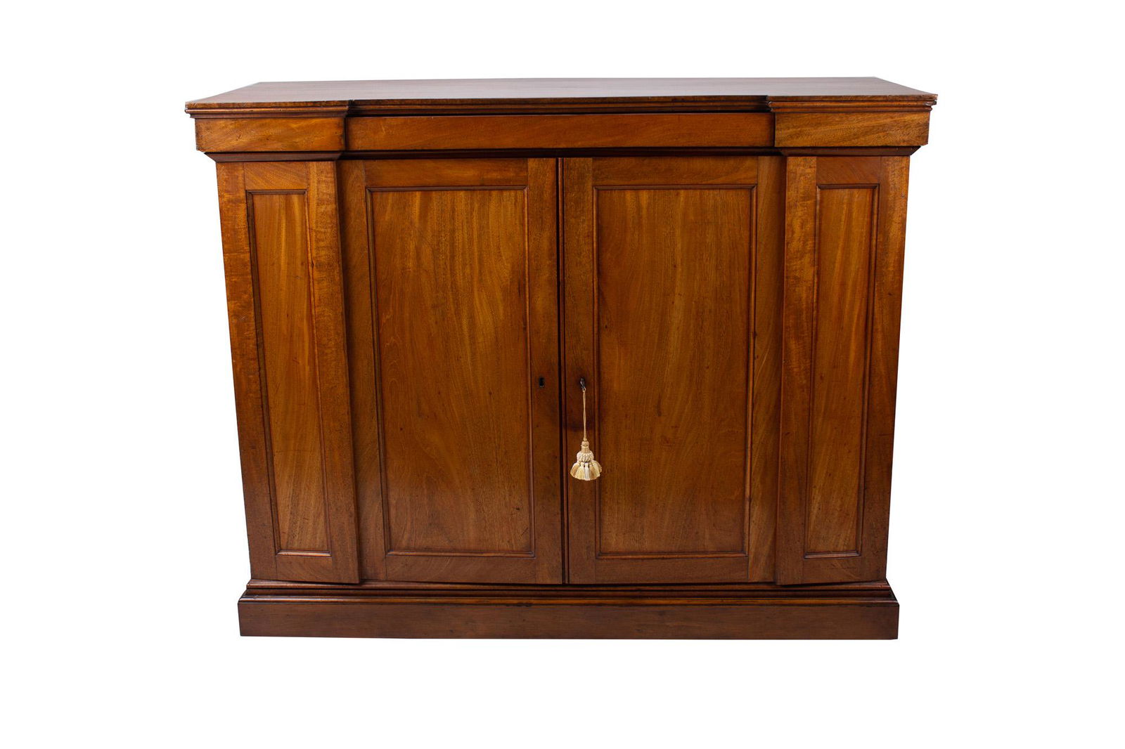 EDWARDIAN MAHOGANY SIDE CABINET (1 of 8)