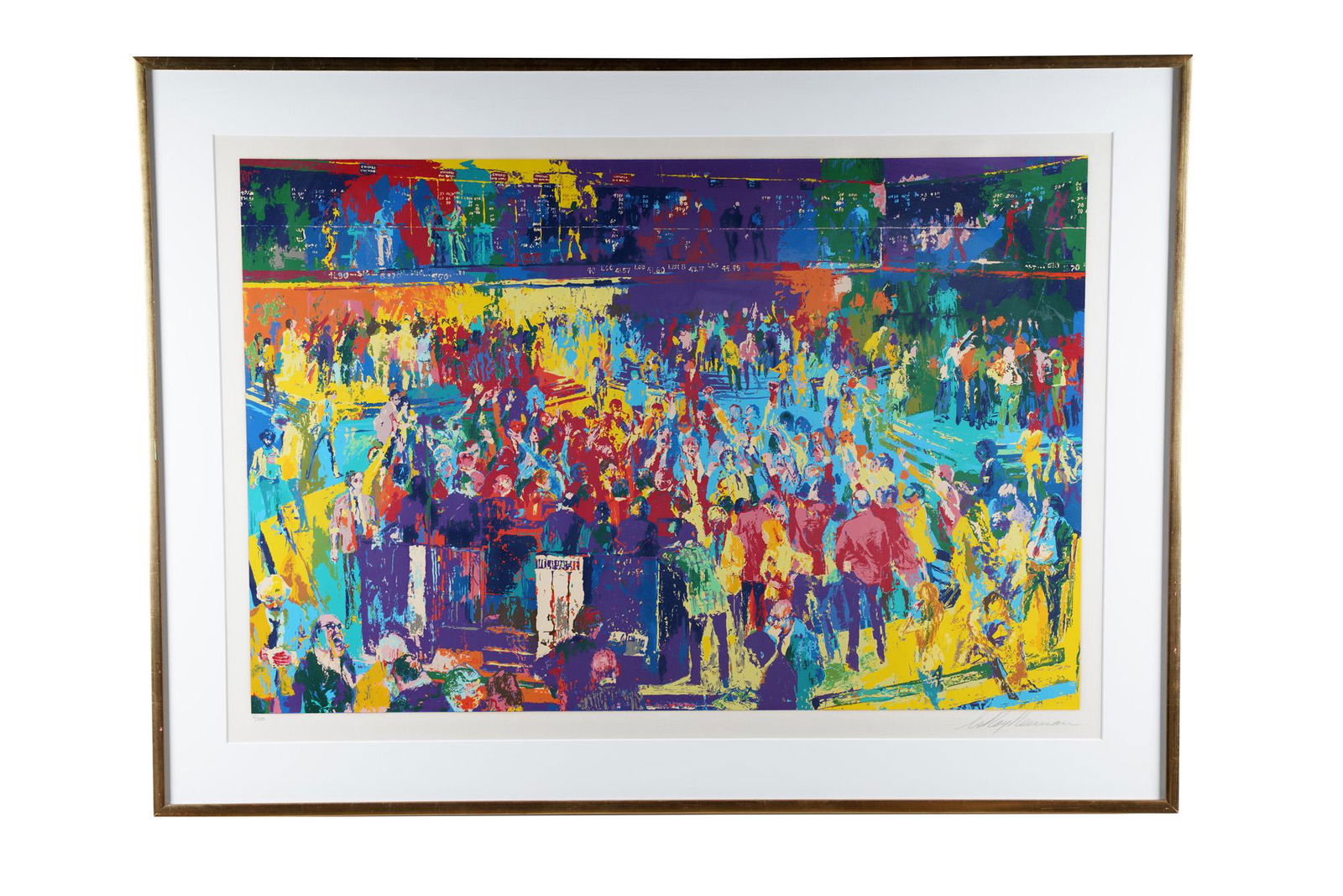 LEROY NEIMAN: "CHICAGO BOARD OF TRADE" (1 of 12)